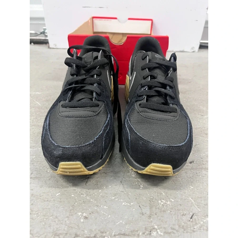 Nike Air Max Excee HV0928-010‎ Sneakers Mens 10.5D Black Gum Suede Running Shoes